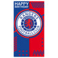Rangers FC Crest Birthday Card