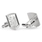 Aston Villa FC Silver Plated Formed Cufflinks