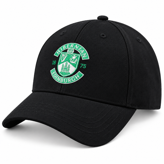 Hibernian FC Essential Black Cap