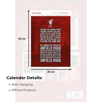 Liverpool FC Deluxe Calendar 2027