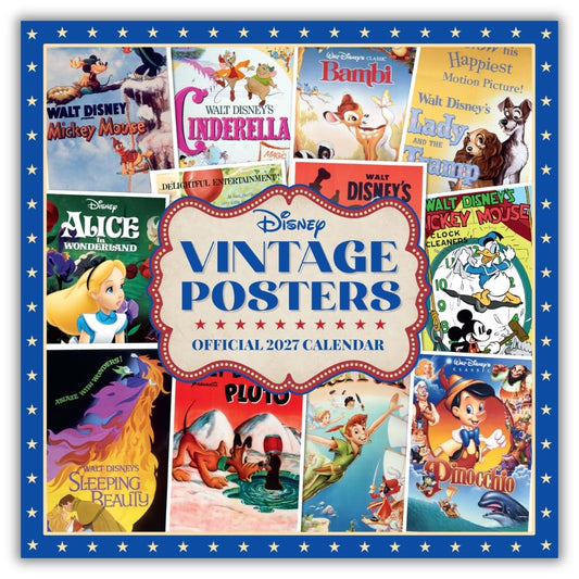 Disney Vintage Square Calendar 2027