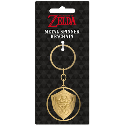 The Legend Of Zelda Metal Spinner Keyring
