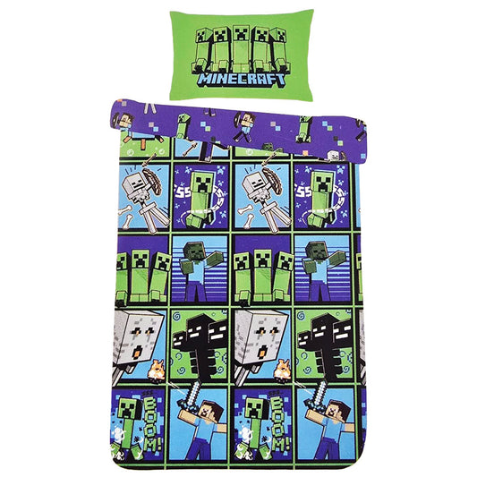 Minecraft Single Duvet Set