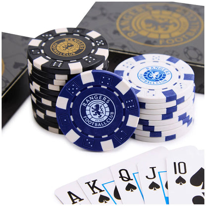 Rangers FC Premium Poker Set